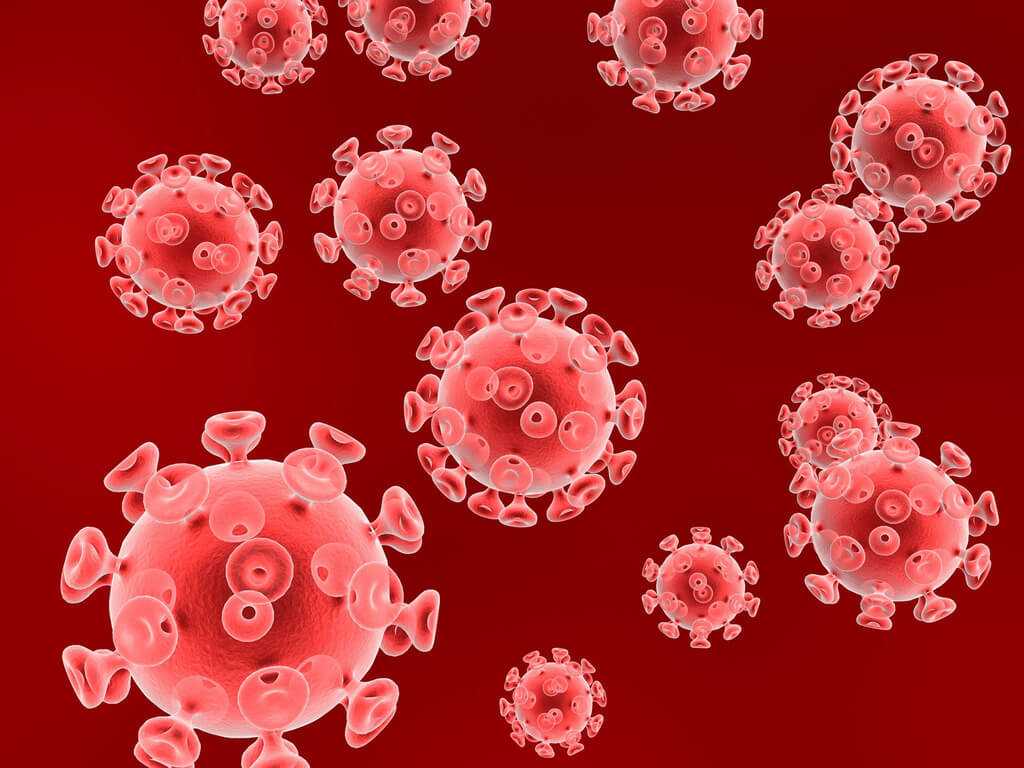 Hiv Virus Particles Backgrounds For Powerpoint – Health And Regarding Virus Powerpoint Template Free Download