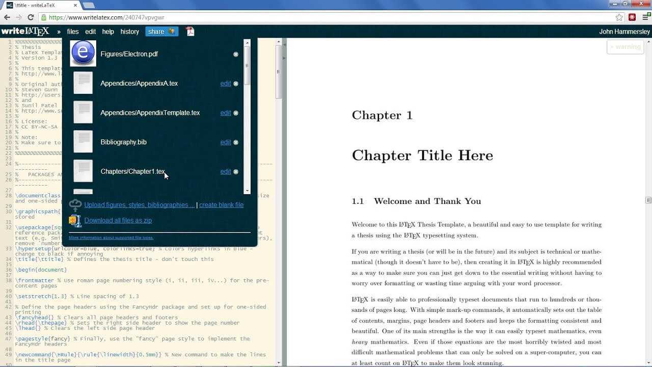 Home – Overleaf For Latex Theses & Dissertations – Libguides In Ms Word Thesis Template