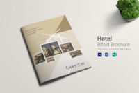 Hotel Bi Fold Brochure Template for Hotel Brochure Design Templates
