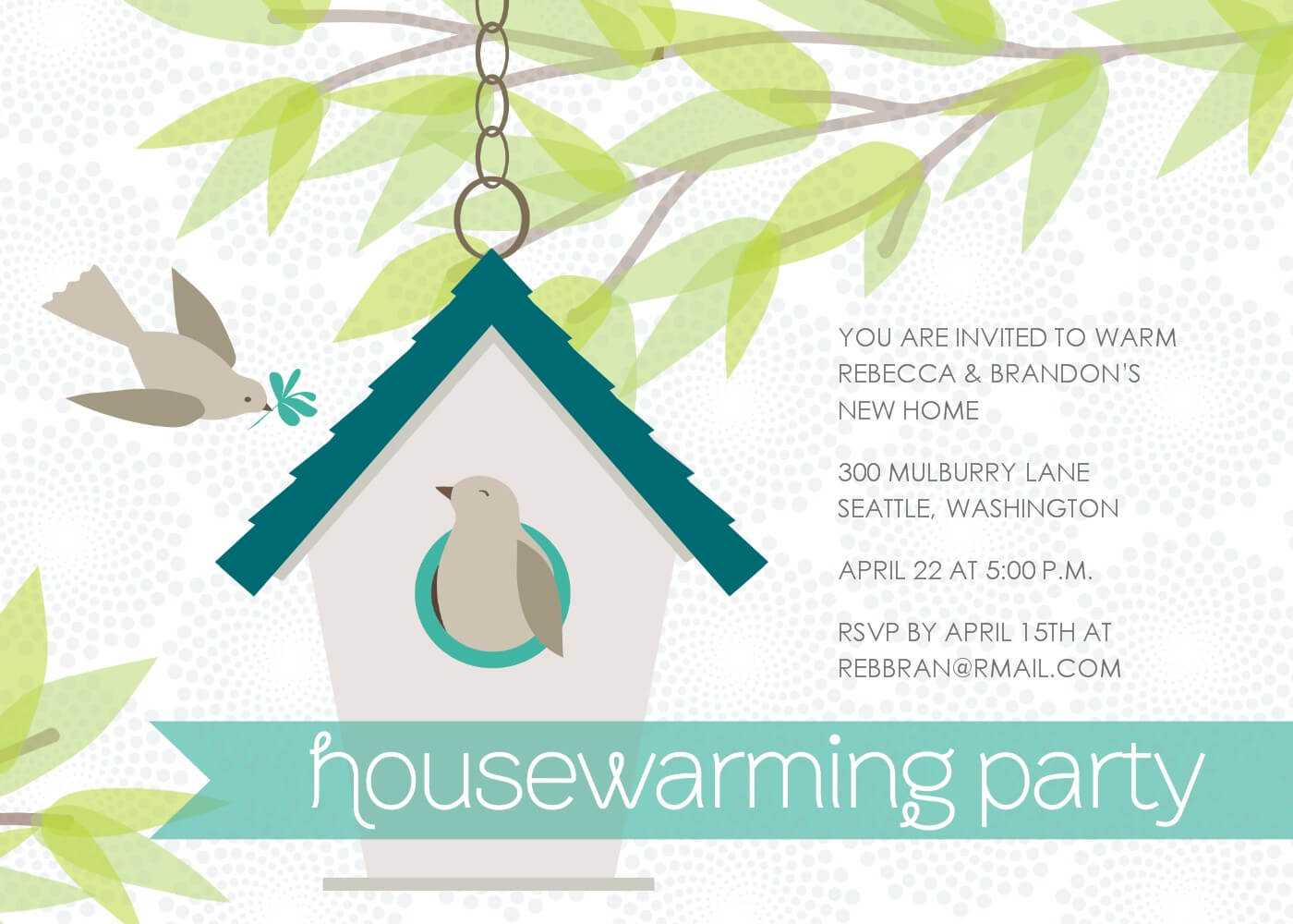 Housewarming Card Template – Yupar.magdalene Project With Regard To Free Housewarming Invitation Card Template