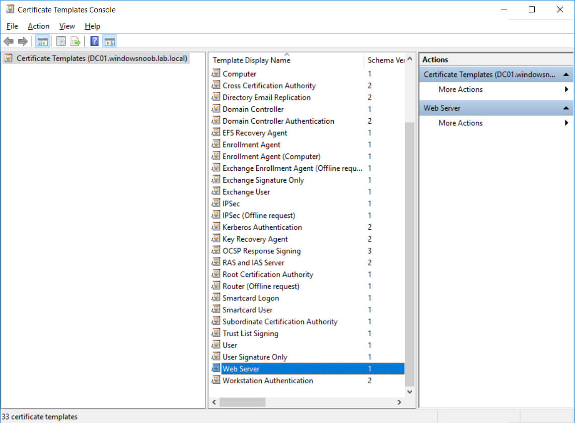 How Can I Configure System Center Configuration Manager In Pertaining To Domain Controller Certificate Template