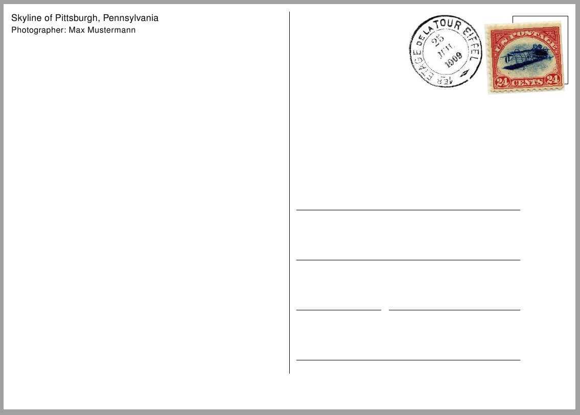 How Can I Make A Postcard Template? – Tex – Latex Stack Exchange Throughout Post Cards Template