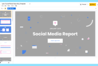 How To Build A Monthly Social Media Report throughout Social Media Report Template