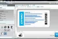 How To Build Your Own Label Template In Dymo Label Software? with Dymo Label Templates For Word