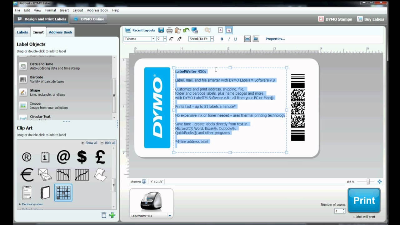 How To Build Your Own Label Template In Dymo Label Software? With Dymo Label Templates For Word