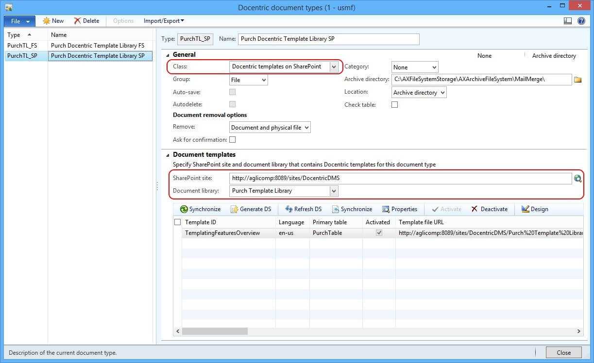 How To Create A Docentric Template Library – Docentric Ax With Regard To Where Are Word Templates Stored