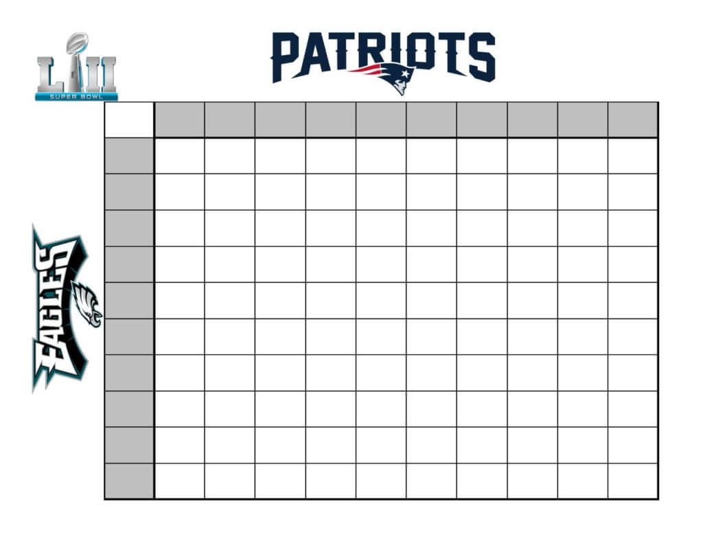 How To Create A (Fun) Super Bowl Betting Chart Throughout Football Betting Card Template