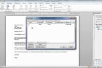 How To Create A Mail Merge In Microsoft Word 2010 regarding How To Create A Mail Merge Template In Word 2010