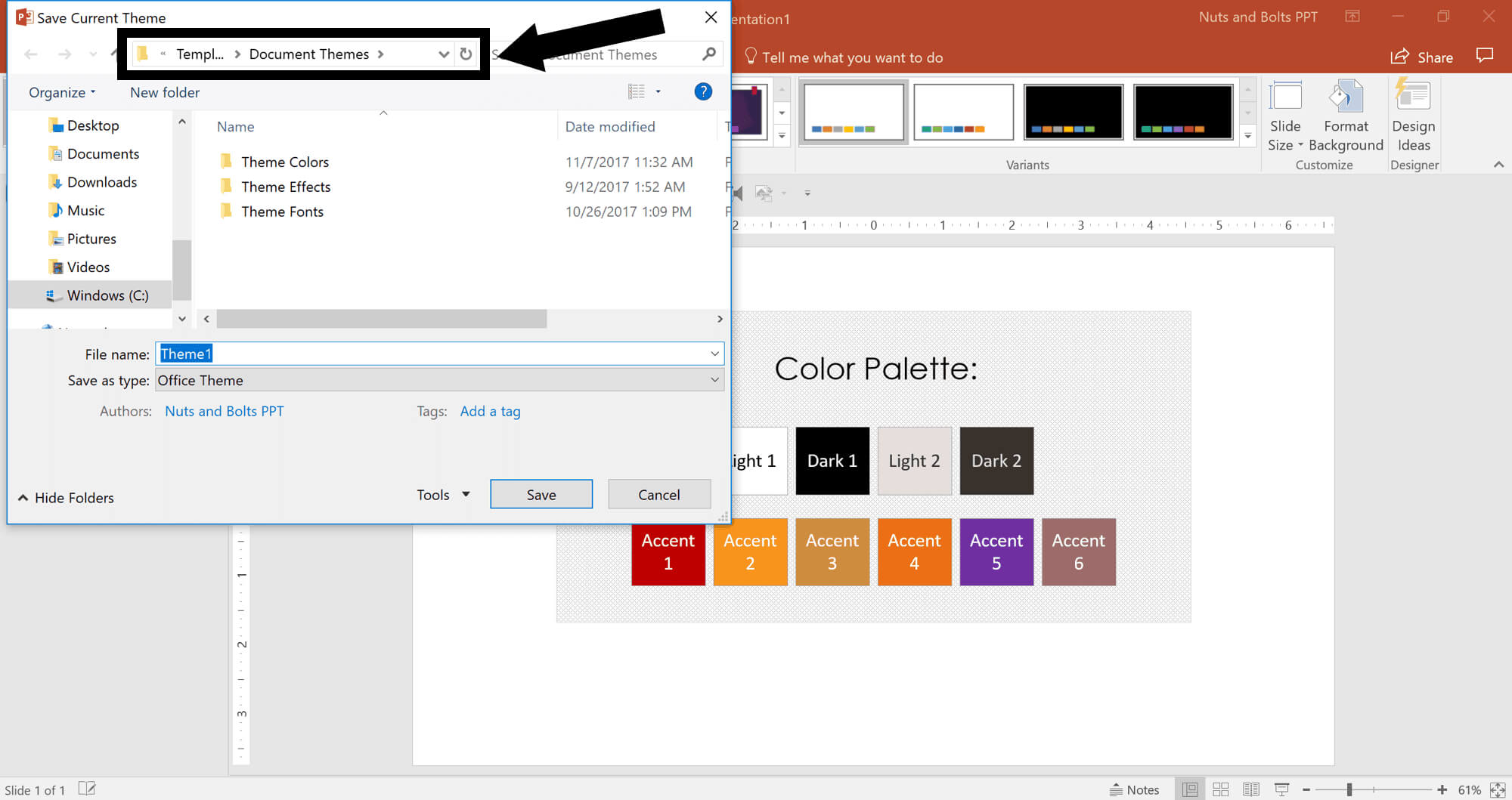 How To Create A Powerpoint Theme (Step By Step) Inside How To Save A Powerpoint Template