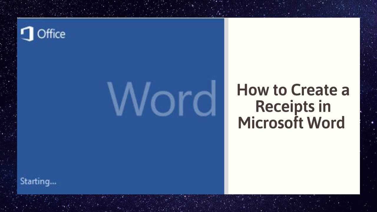 How To Create A Receipts In Microsoft Word With Regard To Invoice Template Word 2010