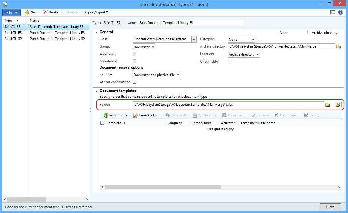 How To Create A Word Document With Dsp Query – Docentric Ax Throughout Where Are Word Templates Stored