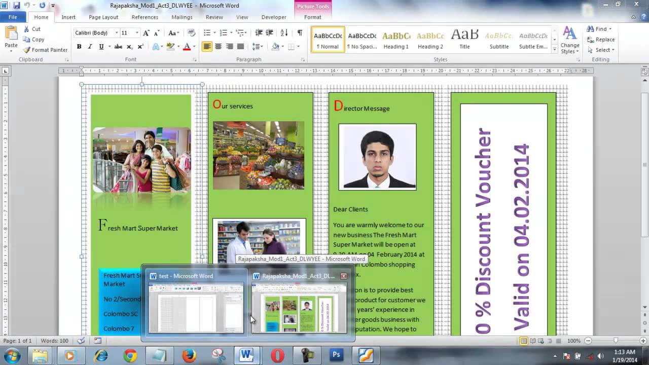 How To Create Brochure Using Microsoft Word Within Few Minutes Throughout Brochure Templates For Word 2007
