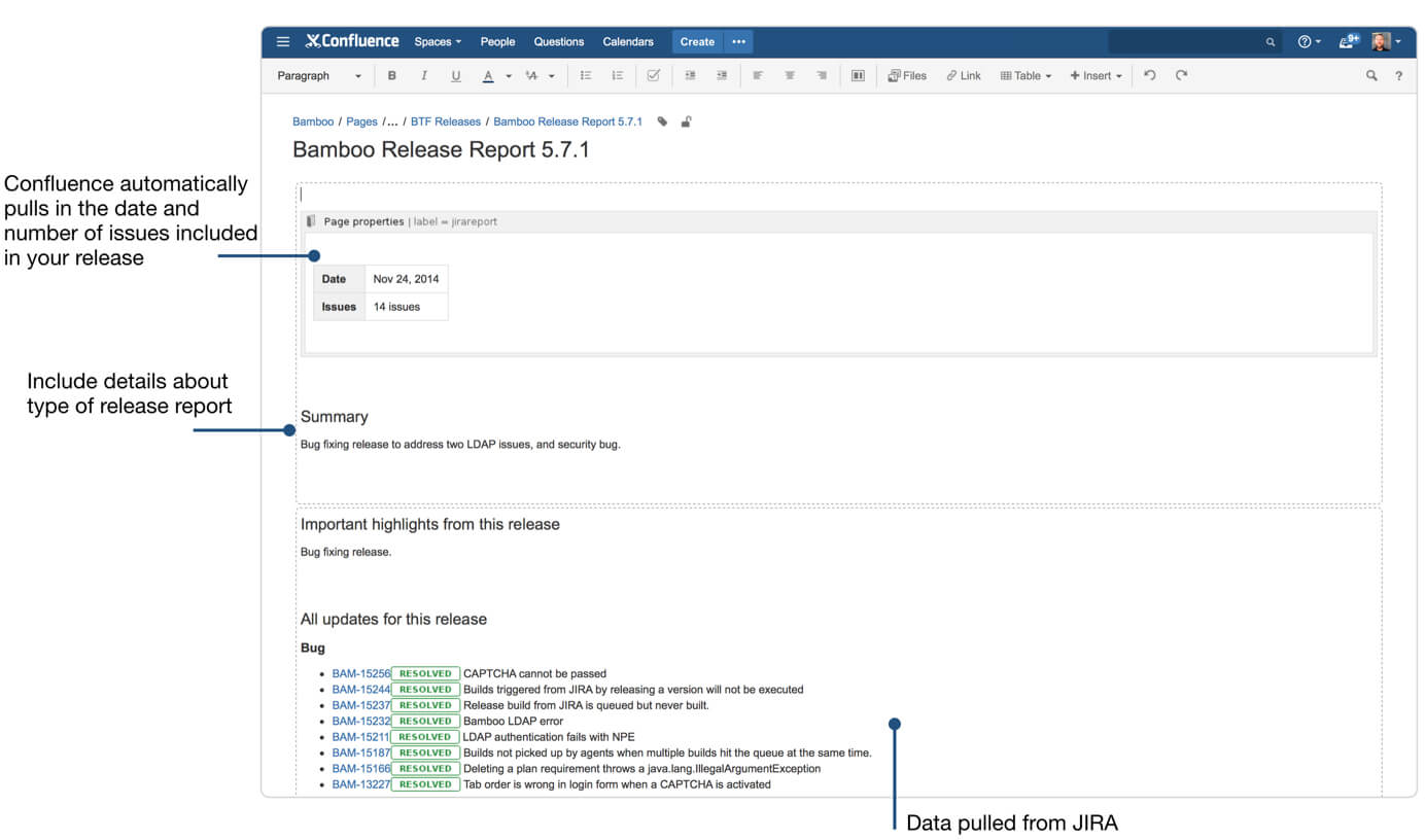 How To Document Releases And Share Release Notes – Atlassian Intended For Software Release Notes Template Word