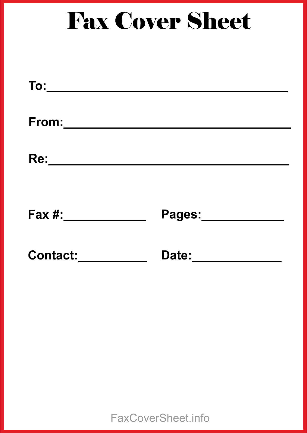 How To Find Blank Fax Cover Sheet Within Microsoft Word Inside Fax Cover Sheet Template Word 2010