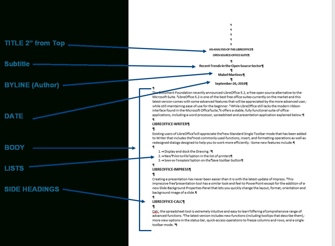 How To Format A Simple Business Report – Office Skills Blog Pertaining To Simple Business Report Template