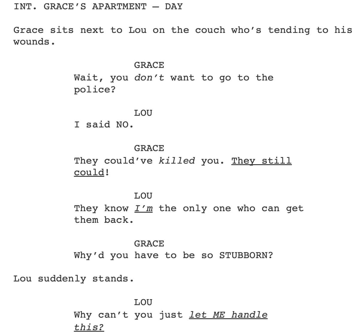 How To Format Dialogue In A Screenplay: Top 8 Dialogue For Shooting Script Template Word