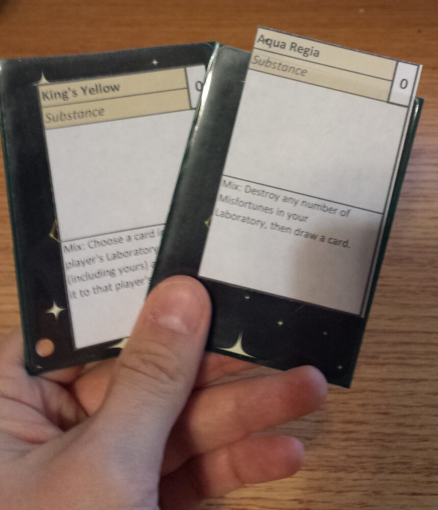 How To Print On Blank Game Cards: Prototyping Tips | Online With Mtg Card Printing Template