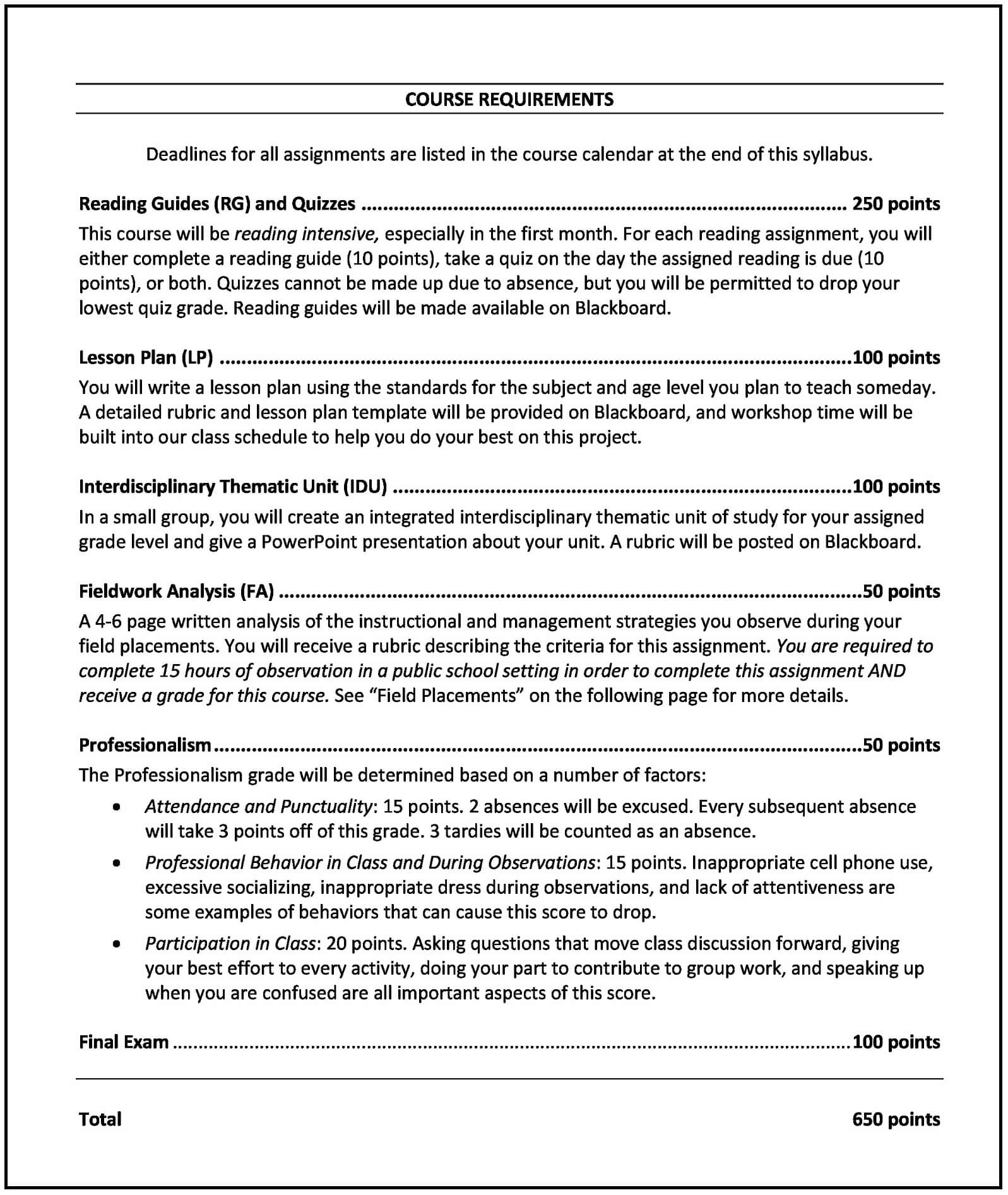 How To Write A Syllabus | Cult Of Pedagogy With Regard To Blank Syllabus Template