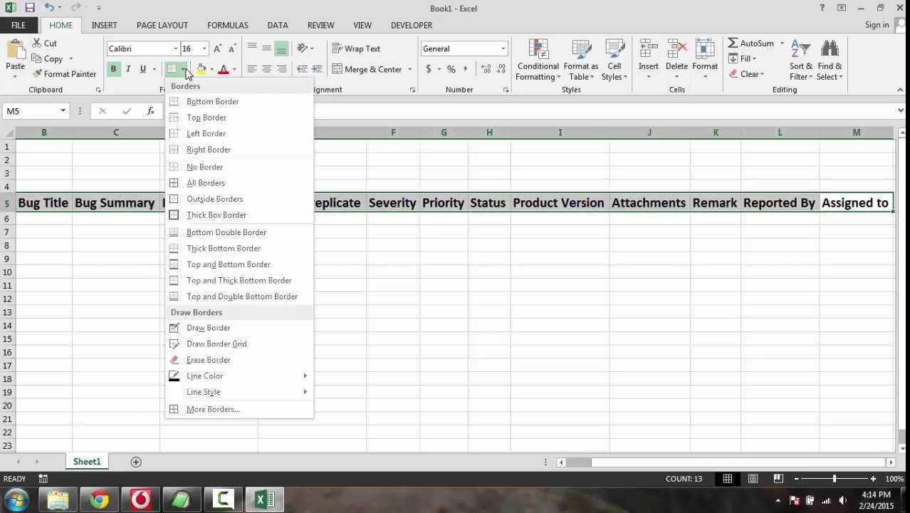 How To Write Defect Report Template In Excel For Defect Report Template Xls