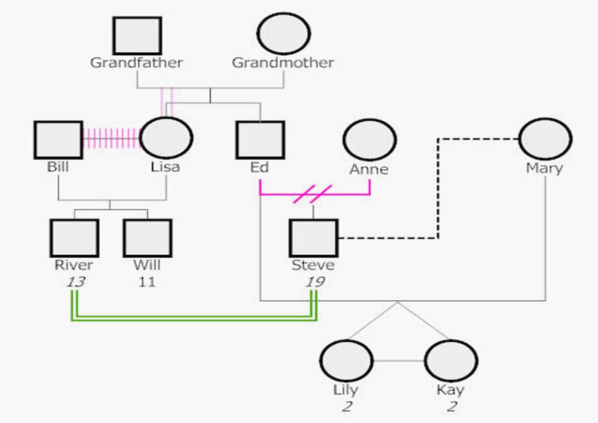 I4Tiran Page 4: Genogram Template Word Family With Regard To Genogram Template For Word