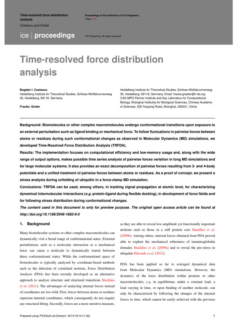 Ice Publishing – Proceedings Of The Institution Of Civil Regarding Forensic Report Template