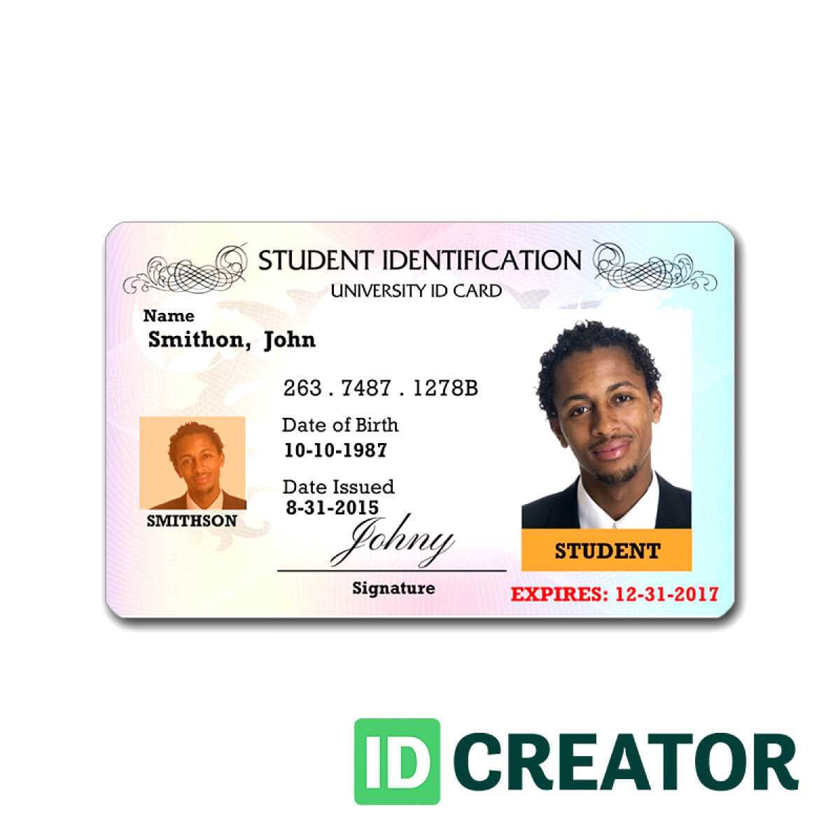 Id Card Template Coreldraw – Bushveld Lab Inside French Id Card Template