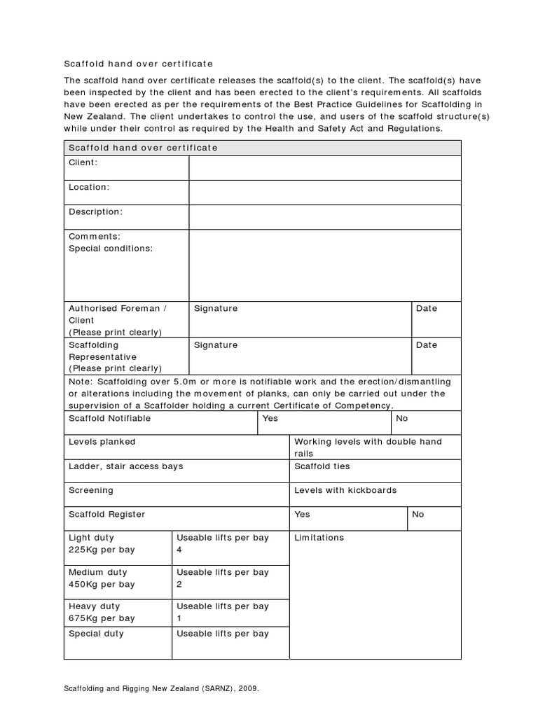 Ideas For Handover Certificate Template Of Format Sample Throughout Handover Certificate Template