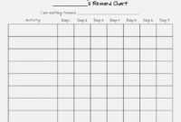 Image Result For Blank Sticker Charts | Reward Chart pertaining to Blank Reward Chart Template