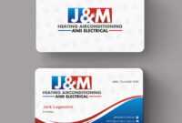 Image Result For Business Card Ideas For Hvac And Electrical regarding Hvac Business Card Template