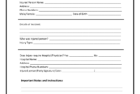 Incident Report Template | Incident Report, Incident Report intended for Incident Report Form Template Doc