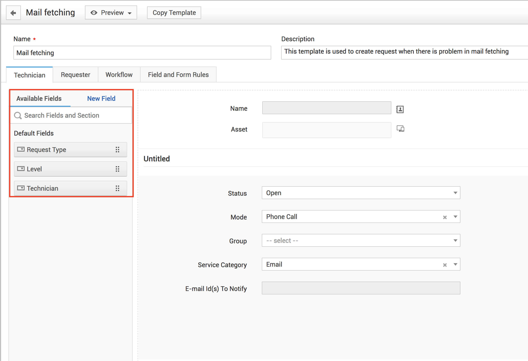 Incident Template With No Certificate Templates Could Be Found