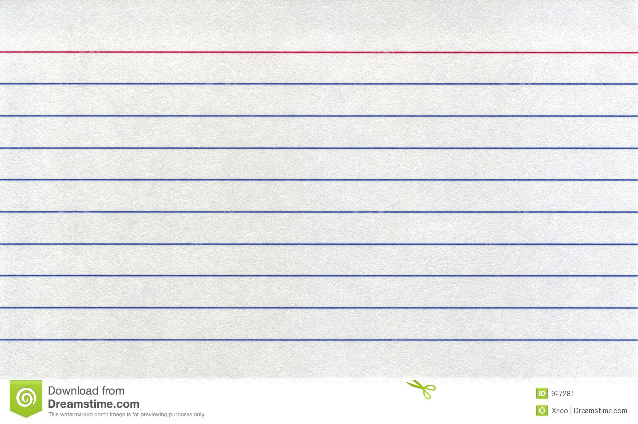 Index Card Stock Image. Image Of Catalog, Postcard Pertaining To Blank Index Card Template