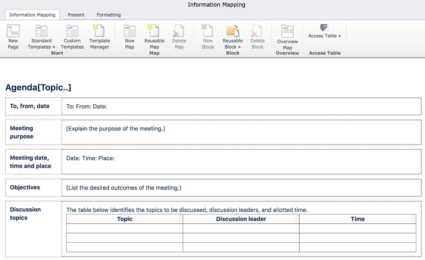 Information Mapping Fs Pro 2020 | Atlassian Marketplace Pertaining To Information Mapping Word Template