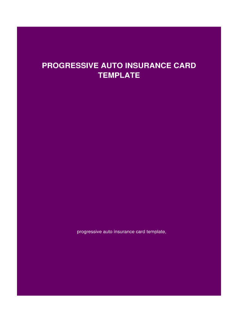 Insurance Card Template – Fill Online, Printable, Fillable In Proof Of Insurance Card Template