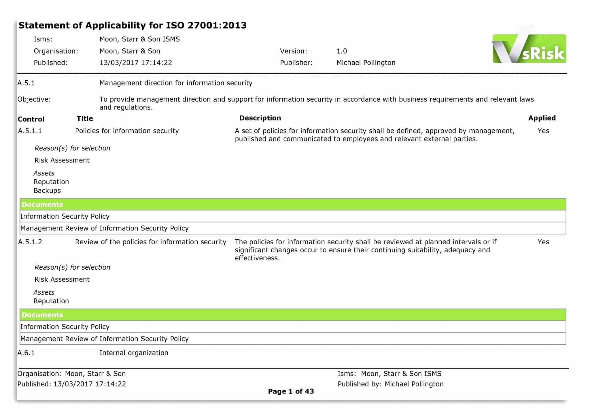 Internal Audit Report Format In Excel | Glendale Community With Regard To Security Audit Report Template