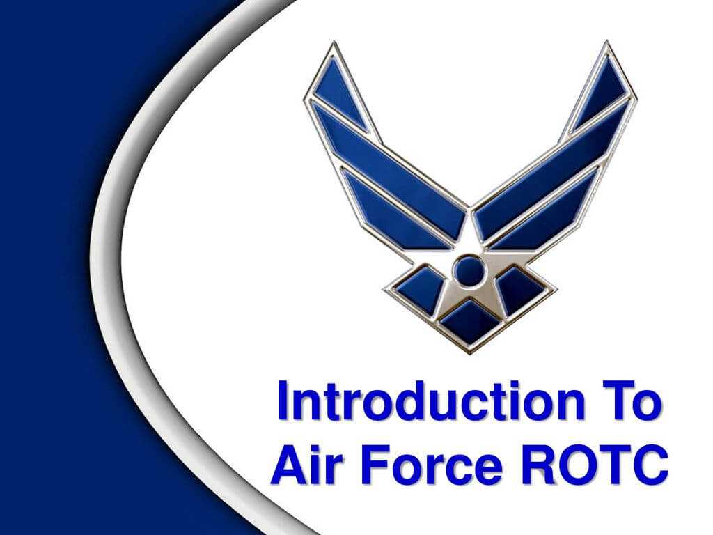 Introduction To Air Force Rotc – Ppt Download Intended For Air Force Powerpoint Template