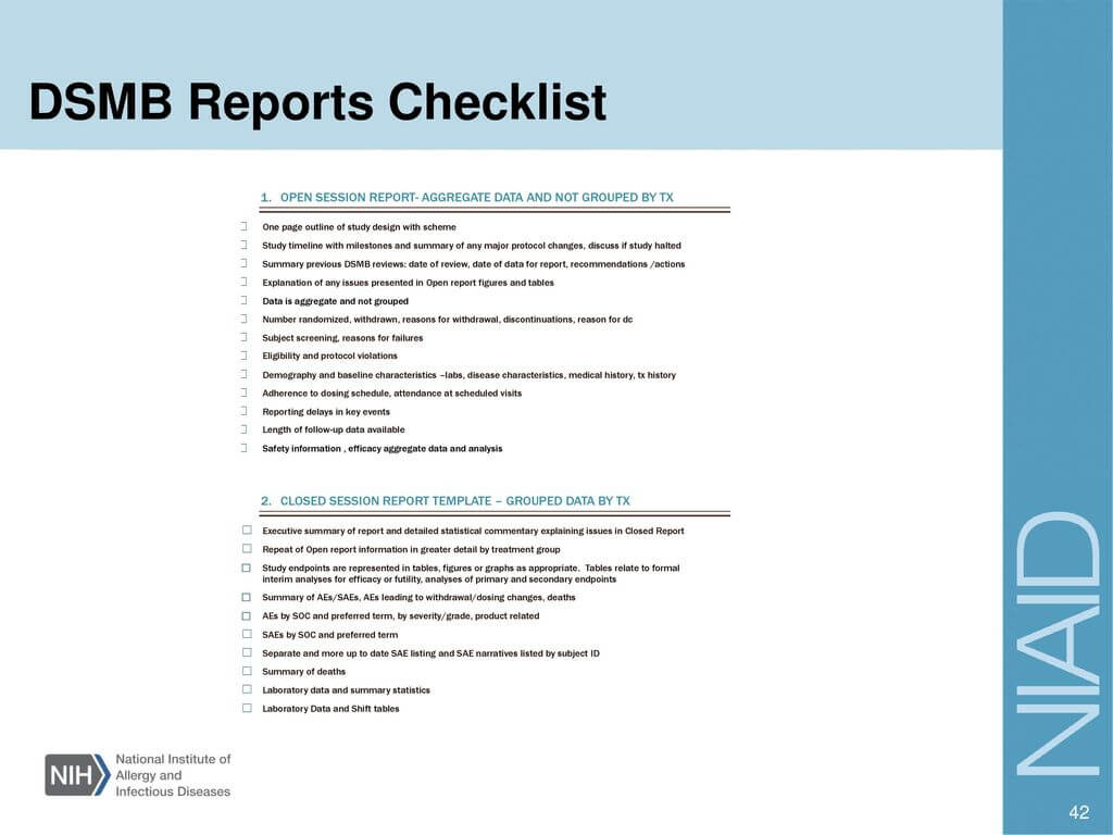 Investigator Training – Ppt Download Pertaining To Dsmb Report Template
