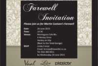 Invitation Event Card | Postcard Invitation, 90Th Birthday with regard to Event Invitation Card Template