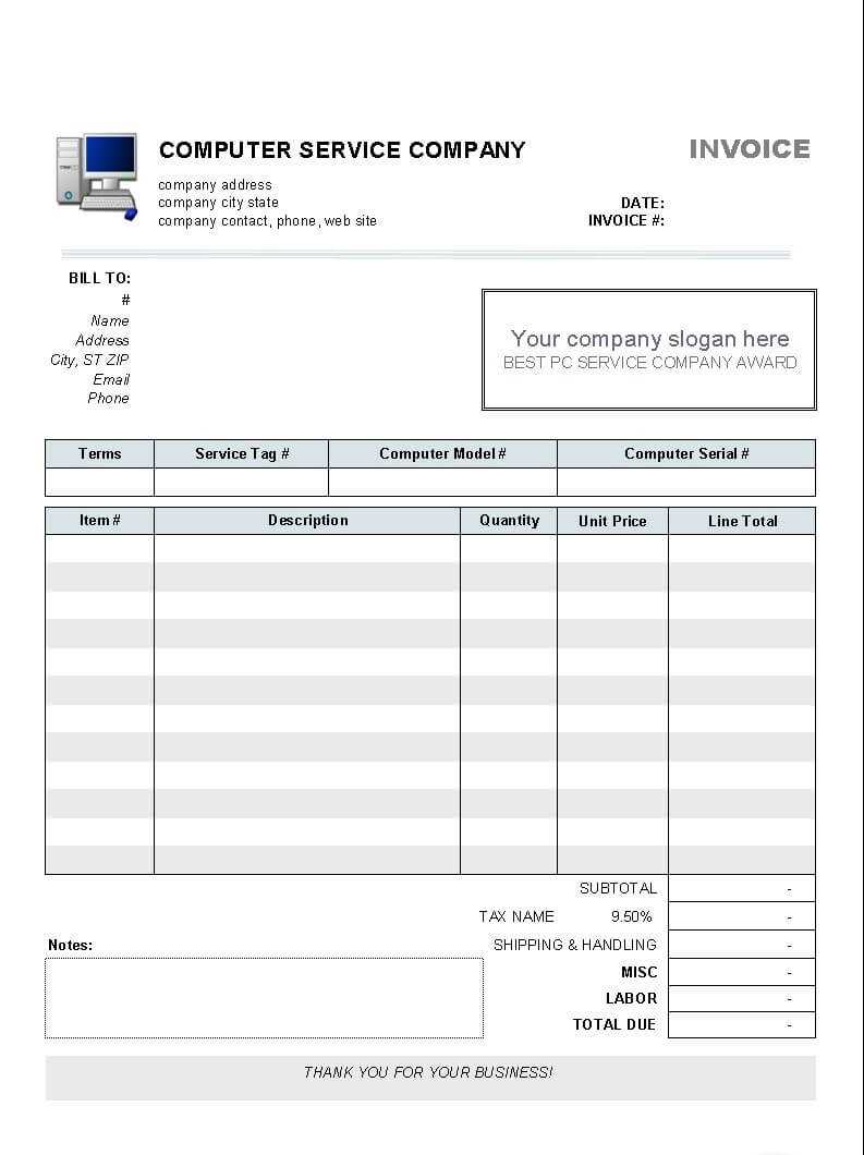 Invoice Template Ms Word 2010 – Aboveallservice Pertaining To Invoice Template Word 2010