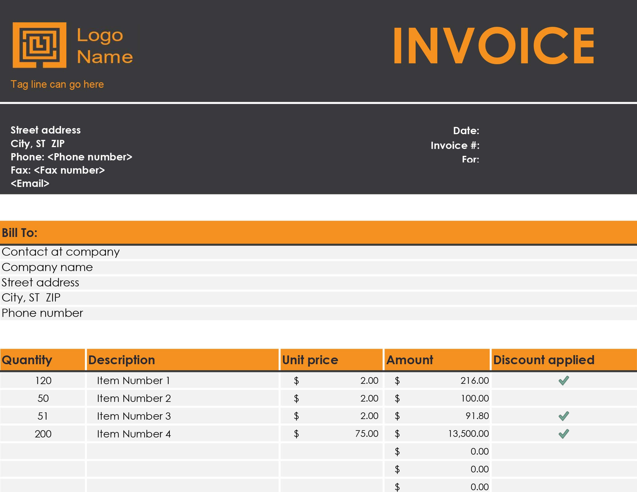 Invoices – Office With Invoice Template Word 2010 With Regard To Invoice Template Word 2010