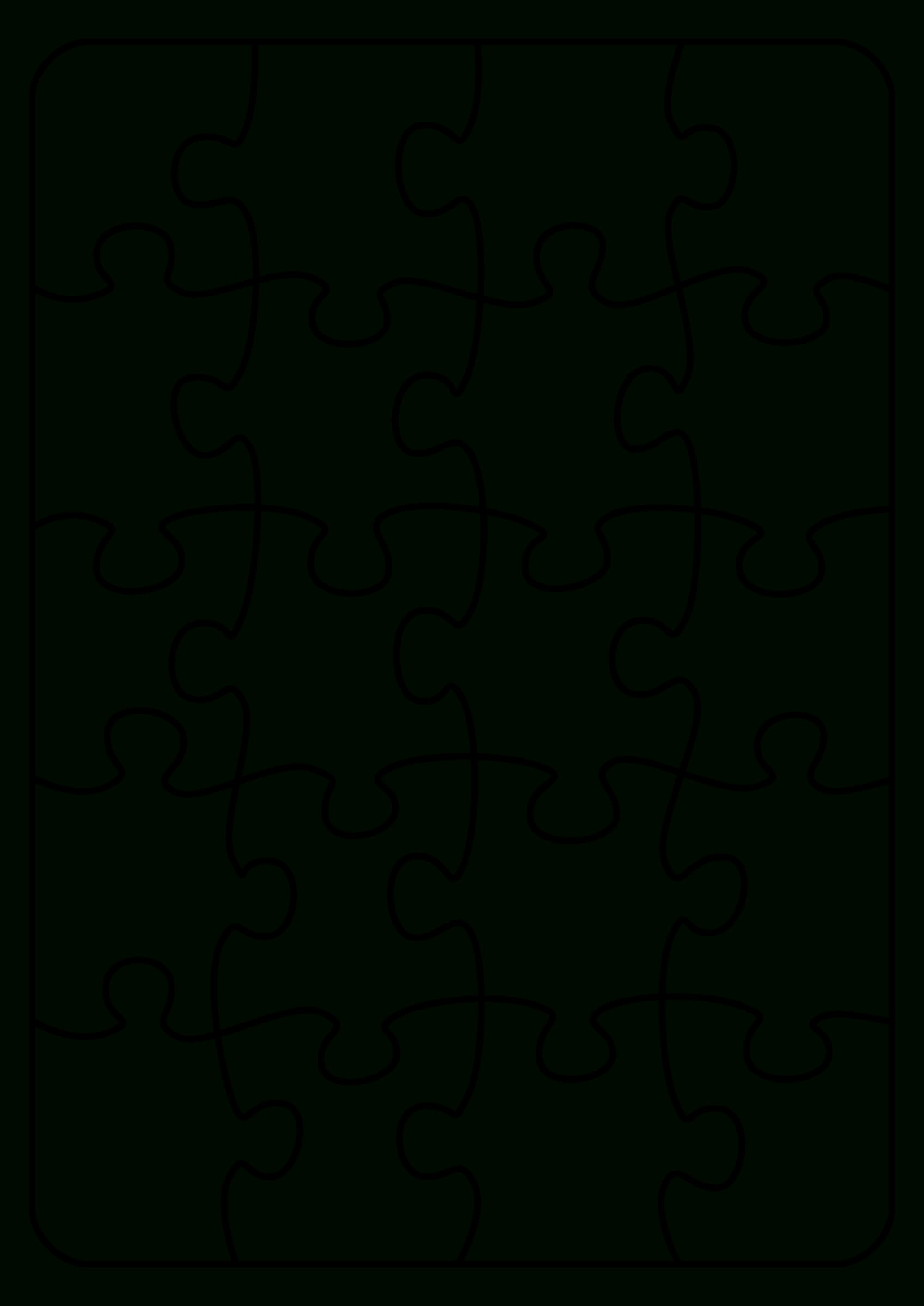 Jigsaw Puzzle Template. Endless Possibilities! Use With Inside Jigsaw Puzzle Template For Word