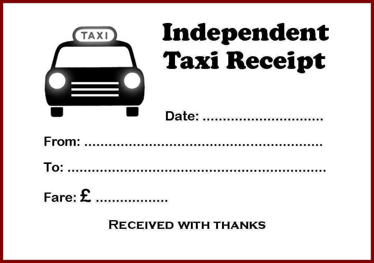 Jkl Taxi Invoice Sample – Id146588 Opendata Regarding Blank Taxi Receipt Template