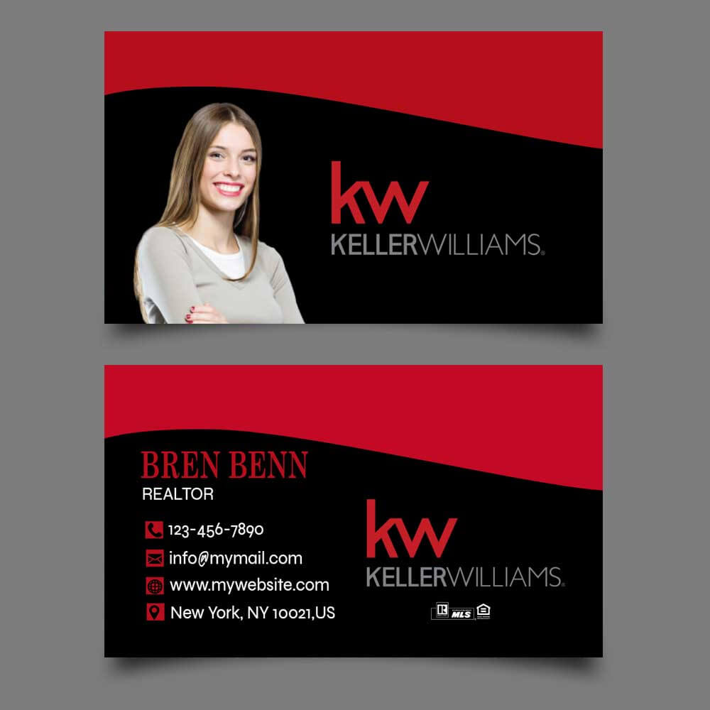 Keller Williams Business Cards 009 Inside Keller Williams Business Card Templates