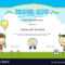 Kids Summer Camp Certificate Document Template intended for Summer Camp Certificate Template
