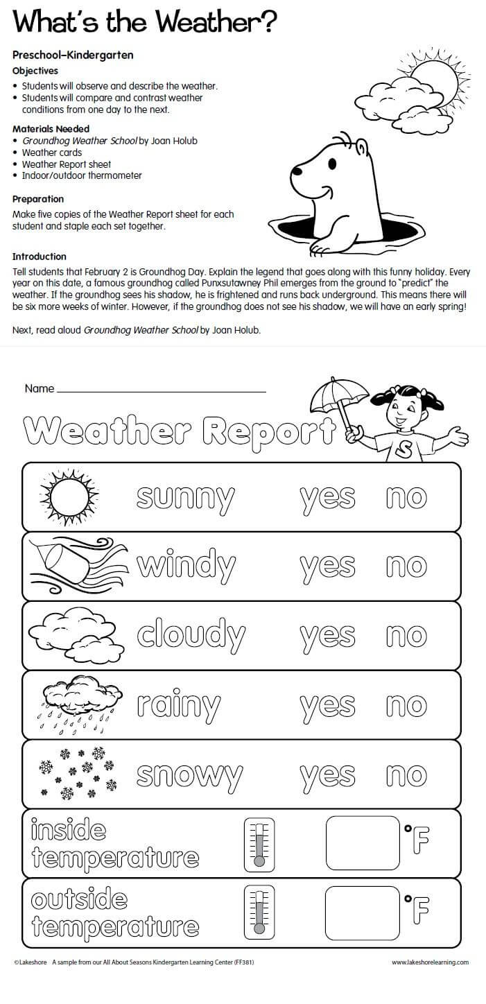 Kids Weather Report Template – Atlantaauctionco For Kids Weather Report Template