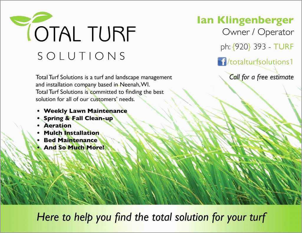 Landscaping Business Card Ideas Lawn Care Templates Free Intended For Lawn Care Business Cards Templates Free