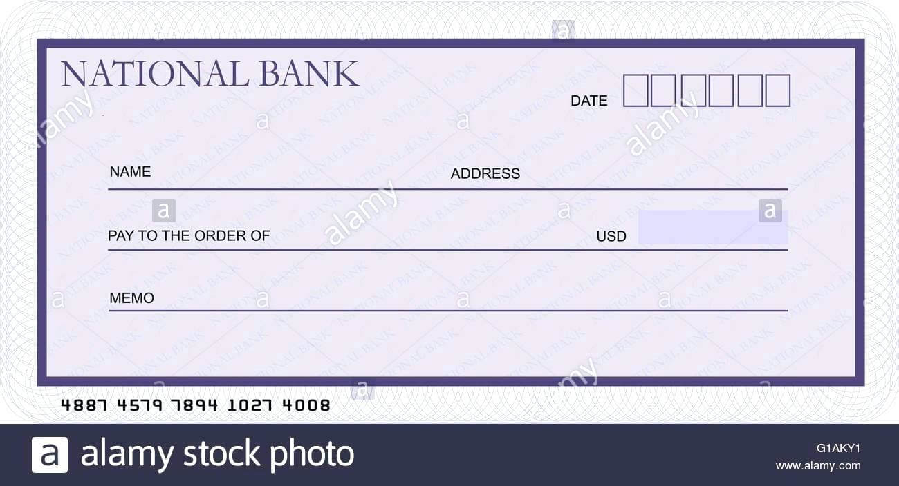 Large Cheque Template – Wovensheet.co In Large Blank Cheque Template