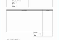 Latest Invoice Template Word 2010 Which You Need To Make regarding Invoice Template Word 2010