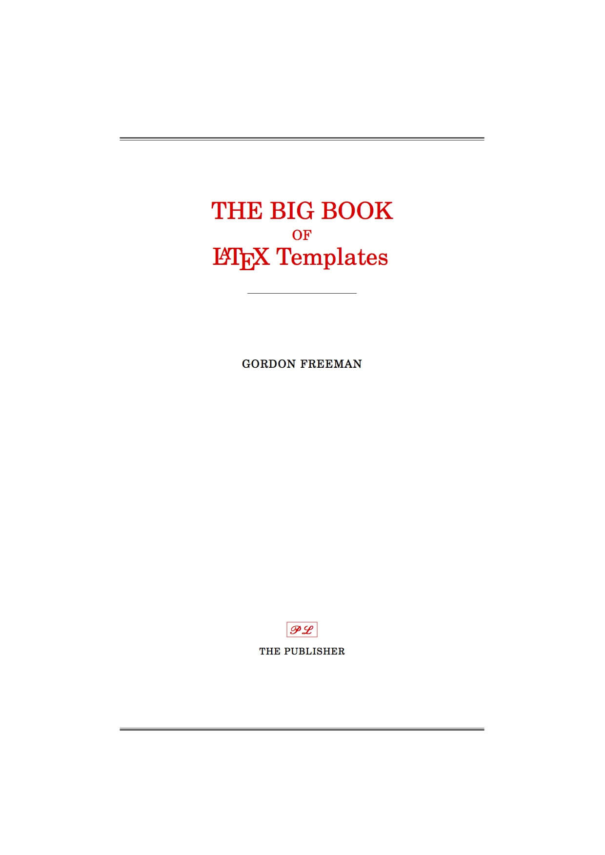 Latex Templates » Title Pages Inside Latex Project Report Template