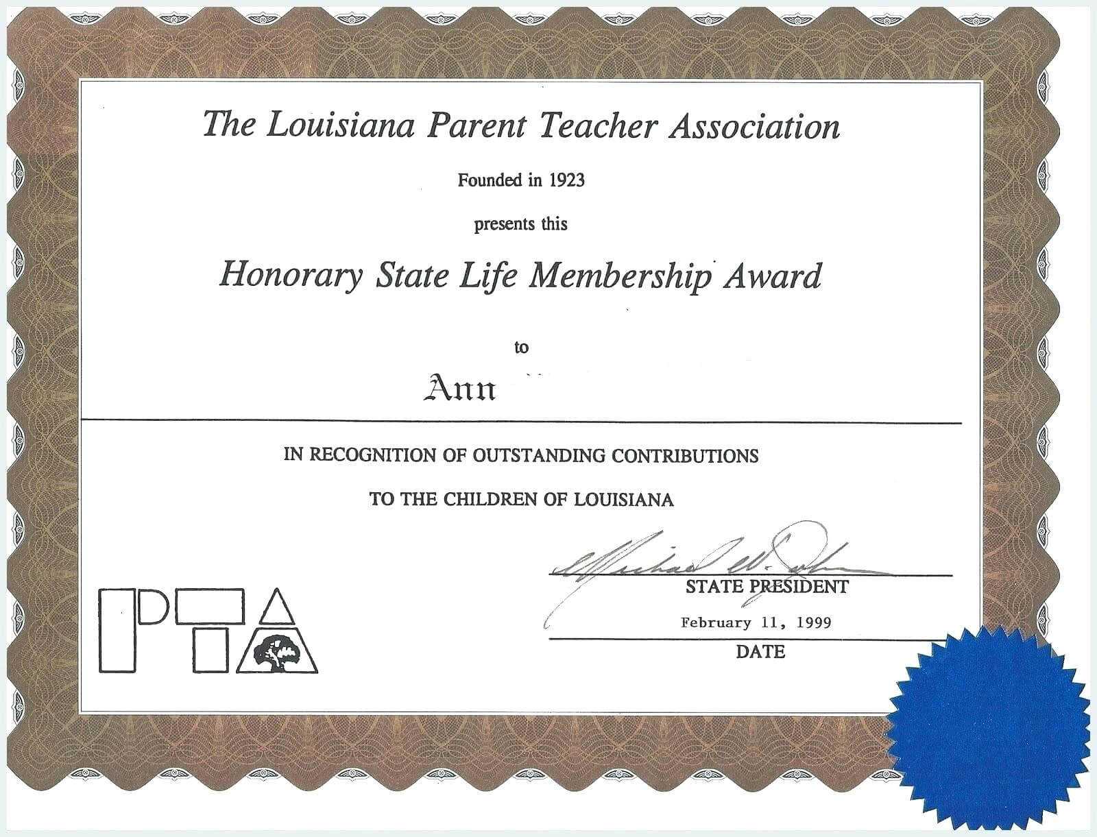 Life Membership Certificate Template – Axialsheet.co With Life Membership Certificate Templates